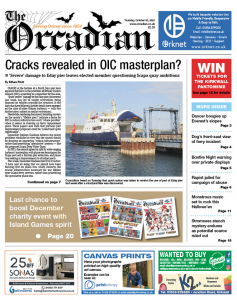In this week’s The Orcadian