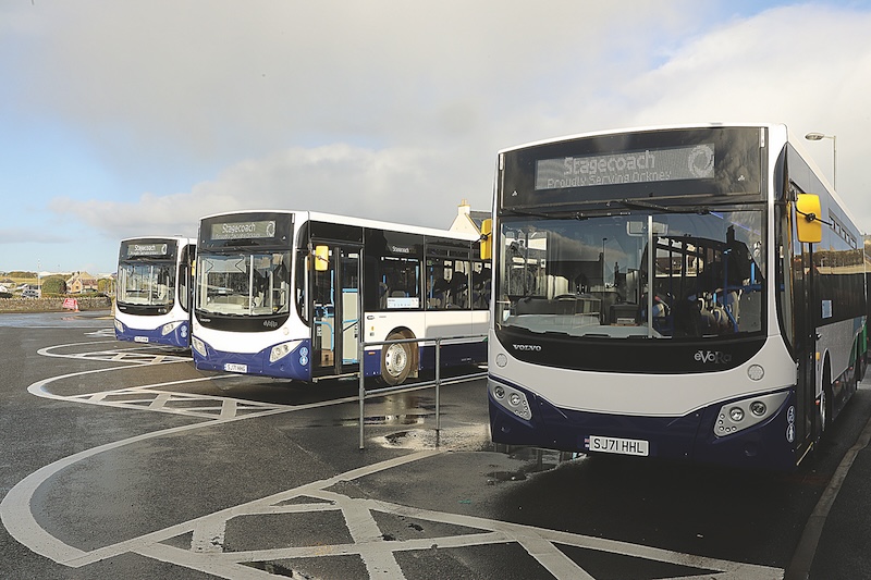 New bus shelters on route to Orkney