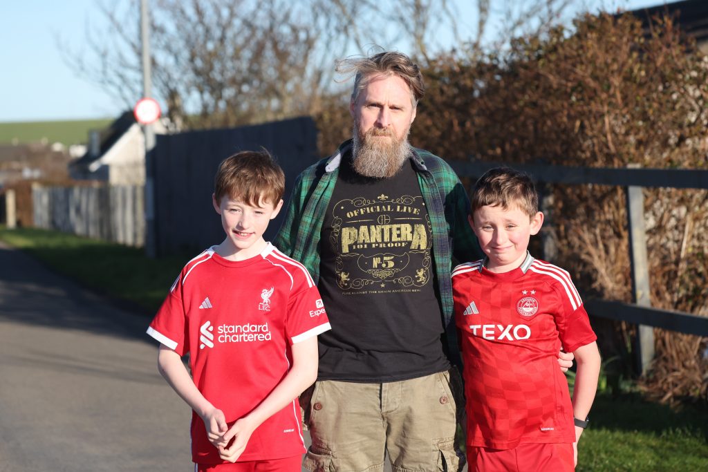 Freak battery accident inspires Burray boys’ air ambulance fundraiser