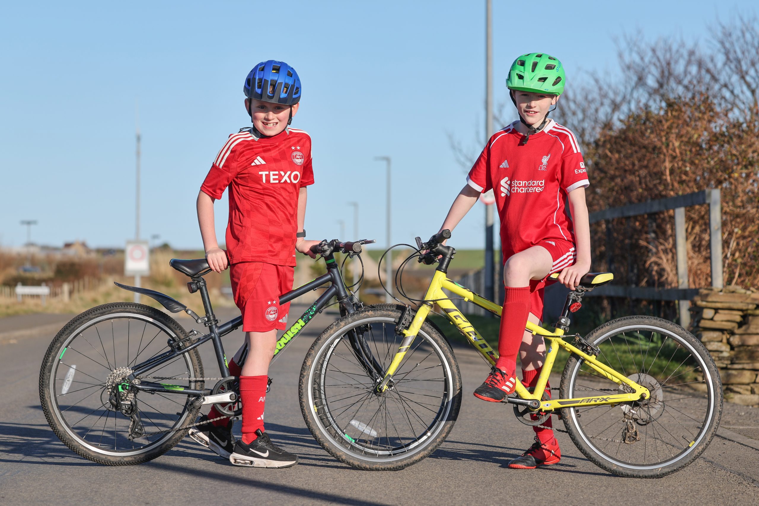 Burray boys geared up for pedal power fundraiser