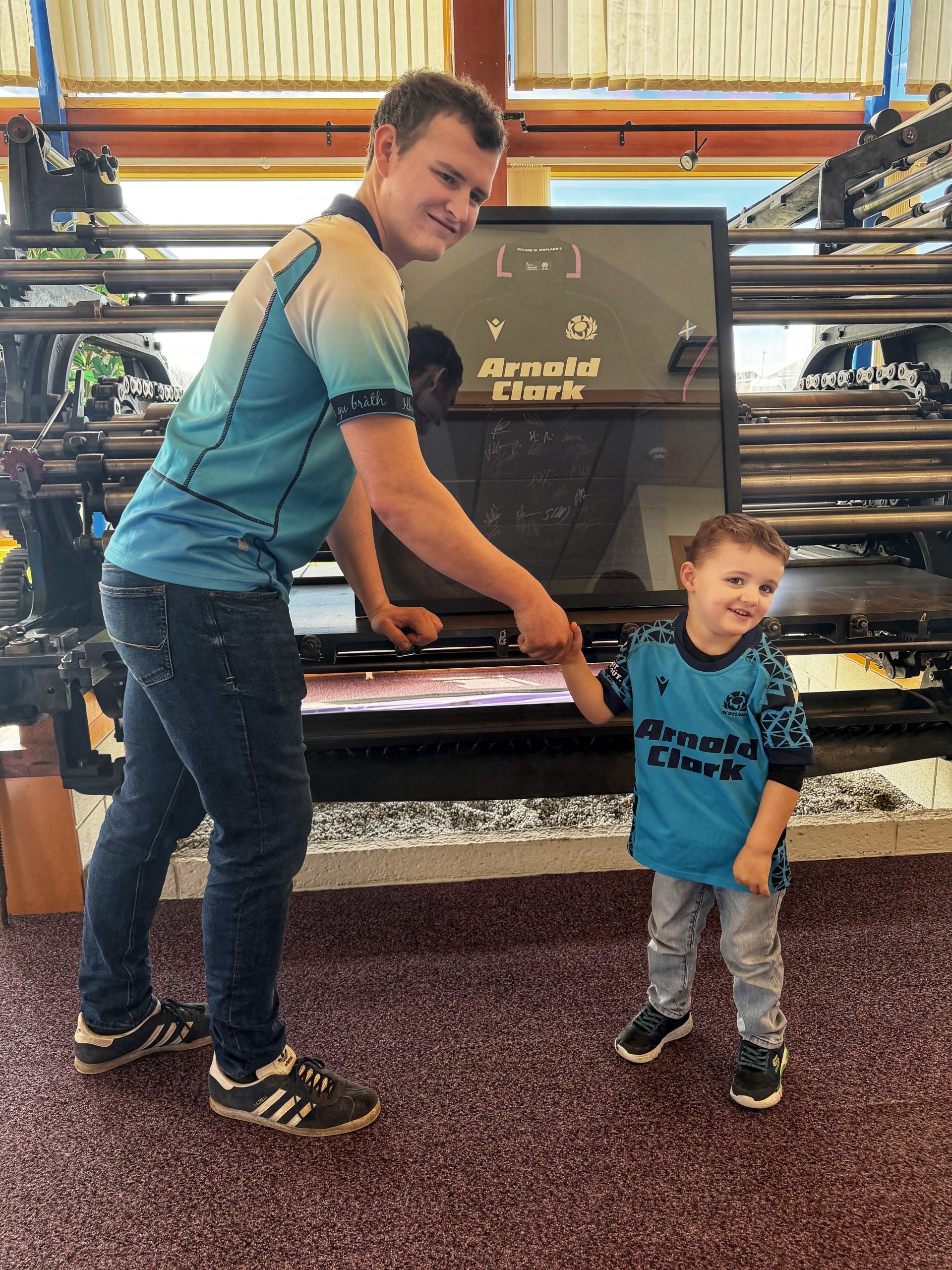 Gregor’s shirt auction pushes total over £70k