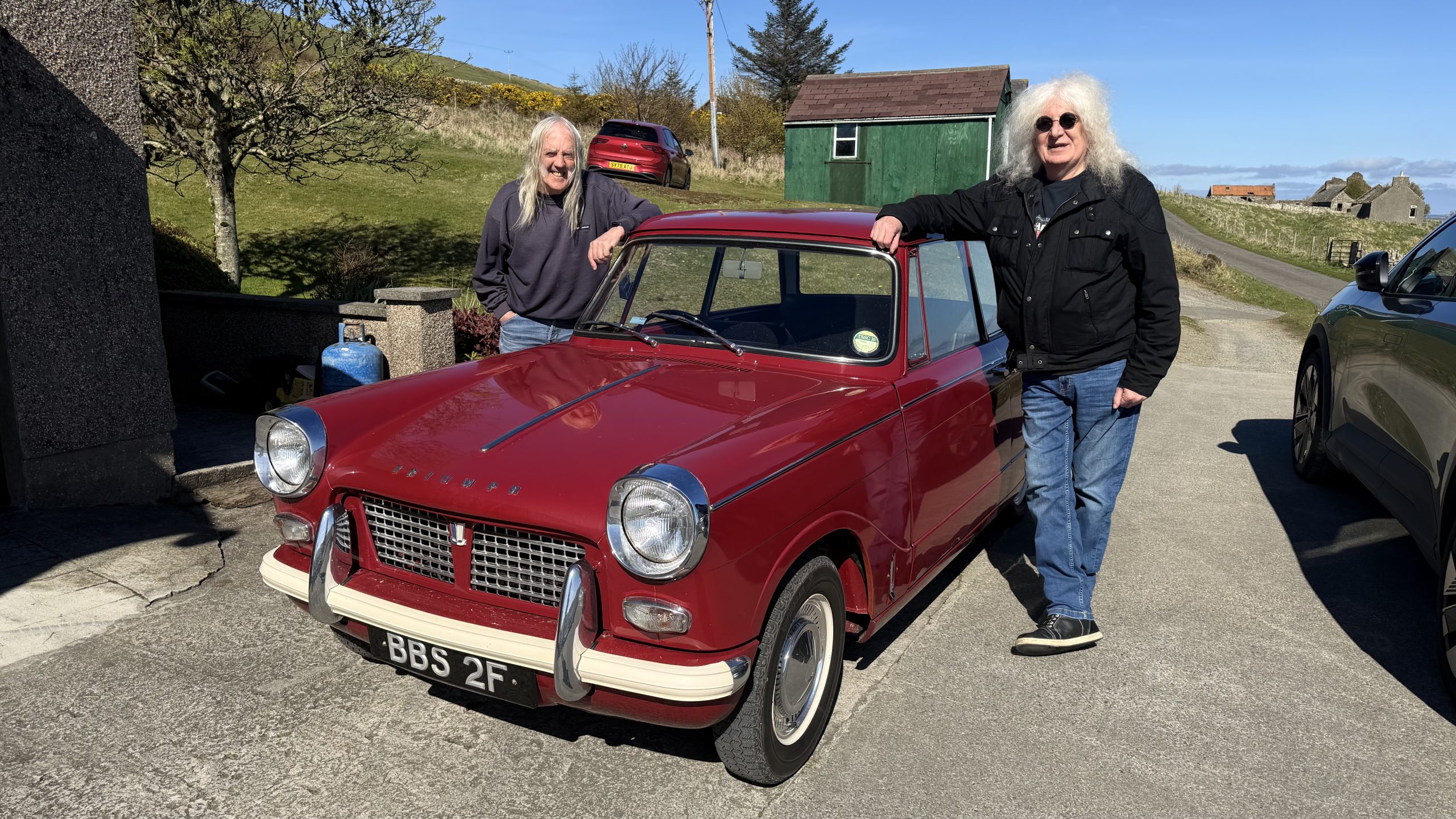 Triumph Herald returns to family of first owner