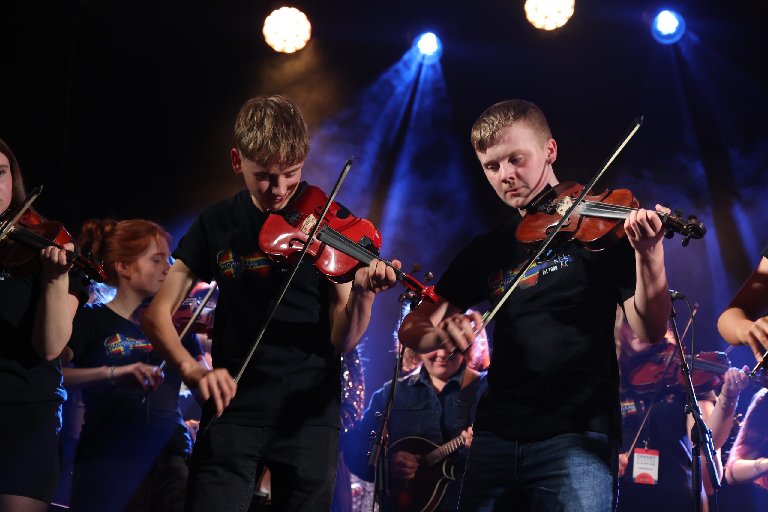 Folk Festival Friday brings fiery fiddle-playing and Stomp to Kirkwall