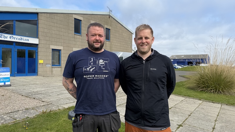 Duo to embark on Burwick to Birsay challenge for mental health charity