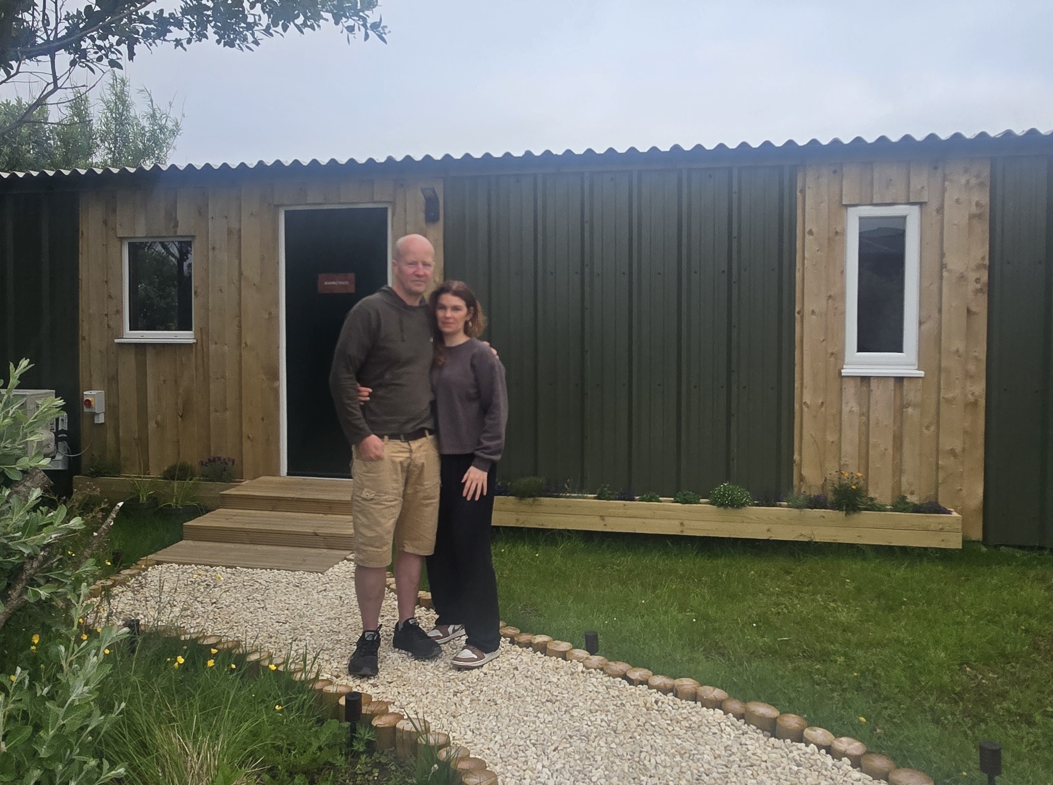 Tankerness couple’s container transformation