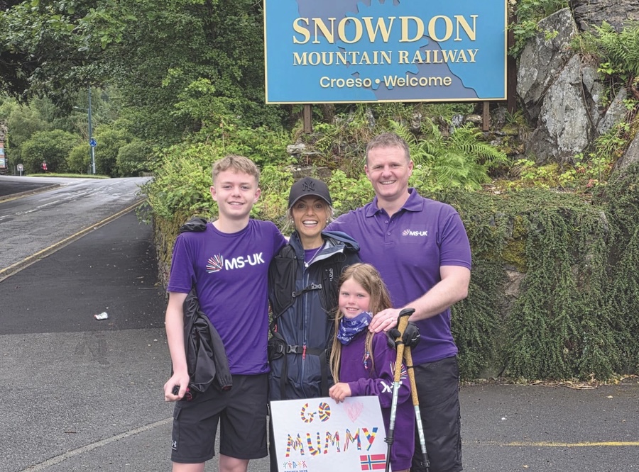 Aly Kemp goes above and beyond for MS fundraiser