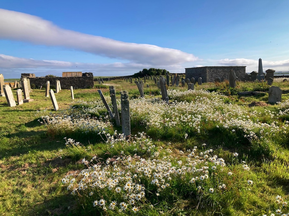 Relative saddened by state of Sanday burial grounds