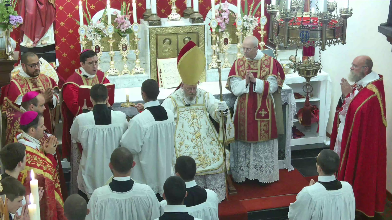 Bishop ceremony proceeds in Papa Stronsay