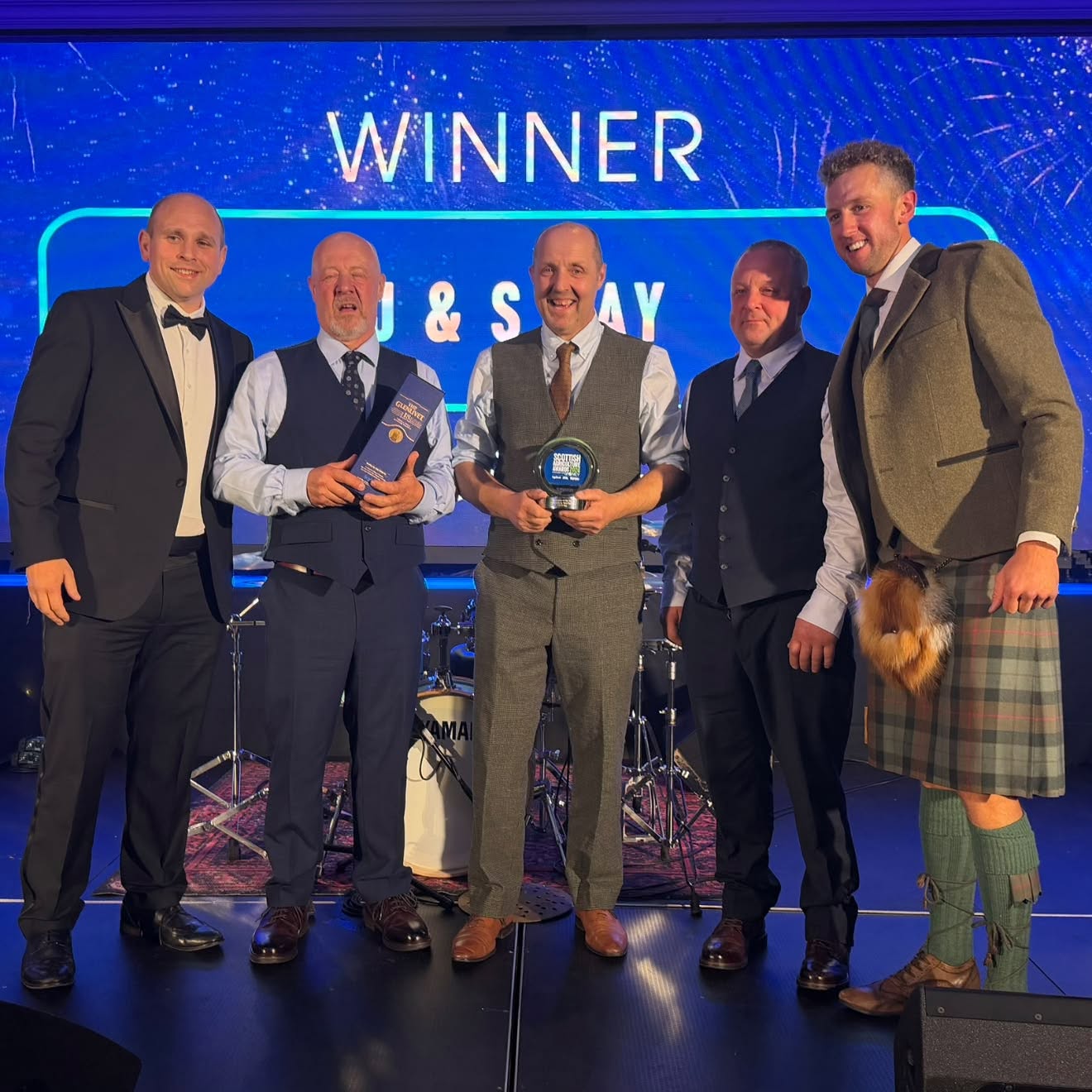 Birsay contractor wins top accolade at agriculture award