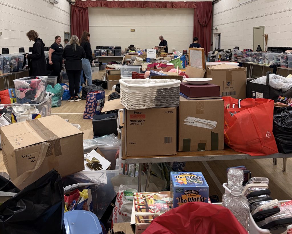 Substation workers overhaul local charity’s bases